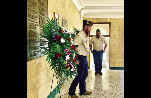 Memorial Day Service held in Courthouse