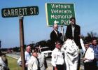 Vietnam Veterans Memorial Park Sign Unveiled October 3, 2007
