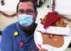 Christmas Craft Displayed by Nursing Home Residents