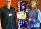 Eastland Lions Club Honors EHS Students of the Month