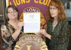 City presents Proclamation to Ranger Lions Club