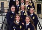 Eastland FFA Introduces Chapter Officer Team