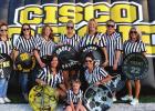 2021 Cisco Loboes cheer band Trash Can Ladies
