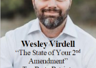 Wesley Virdell to Speak in Cisco Feb. 11 